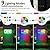 T-SUN Solar House Numbers for Outside: Color Changing Solar Address Number Sign with Remote Control, 9 Modes RGB&3000K, Waterproof LED Illuminated Address Plaques for Outdoor Yard Street Home