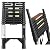 Telescoping Ladder, 12.5 FT Aluminum Lightweight Extension Ladder with Triangle Stabilizers and Hook, Heavy Duty 330lbs Max Capacity, Multi-Purpose Collapsible Ladder for Home Indoor and Outdoor Work