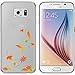 Produktbild PhoneNatic Case kompatibel mit Samsung Galaxy S6 Silikon-Hülle Herbst Blätter/Leaves M1