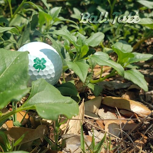Ball Tatt Four Leaf Clover Golf Stamp