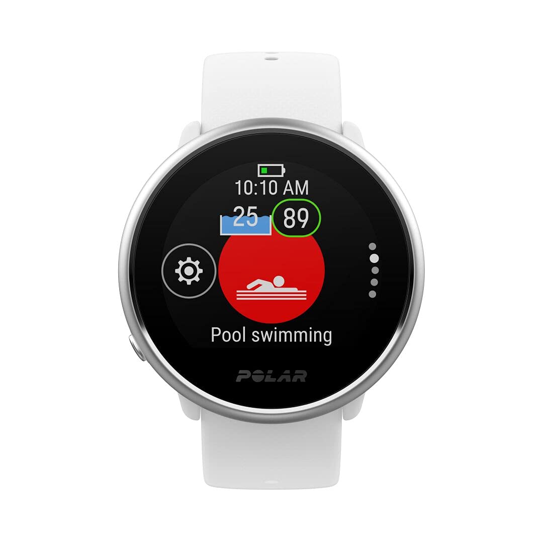 Polar Ignite - Reloj Inteligente de Fitness con GPS Integrado, Smartwatch, Pulsera Deportiva Sumergible con Sensor de Pulso óptico en la Muñeca, Guía de Entrenamiento