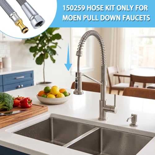 Replacement Hose Service Kit for Moen Pull down Kitchen Faucets 150259 by ZephyrJazz - Image 3