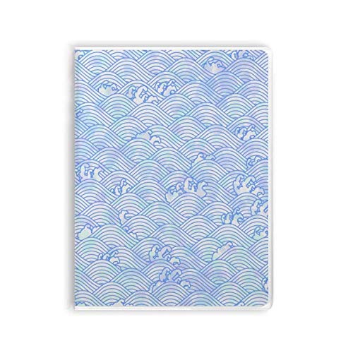 Carnet de notes japonais vagues bleues : votre compagnon de voyage