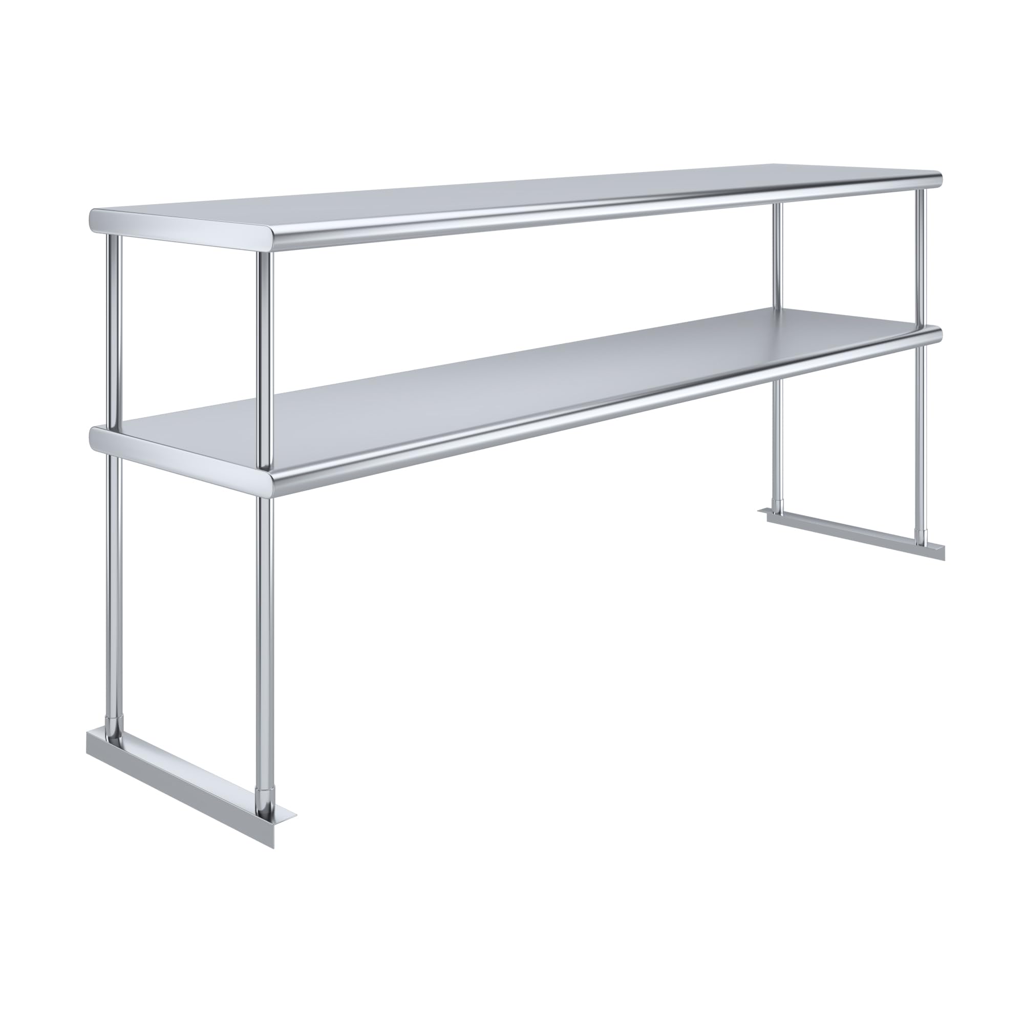 エスターンプテーブル Amazon.com: AmGood 72 Inch Double Tier Overshelf, 72 in. x 18 in