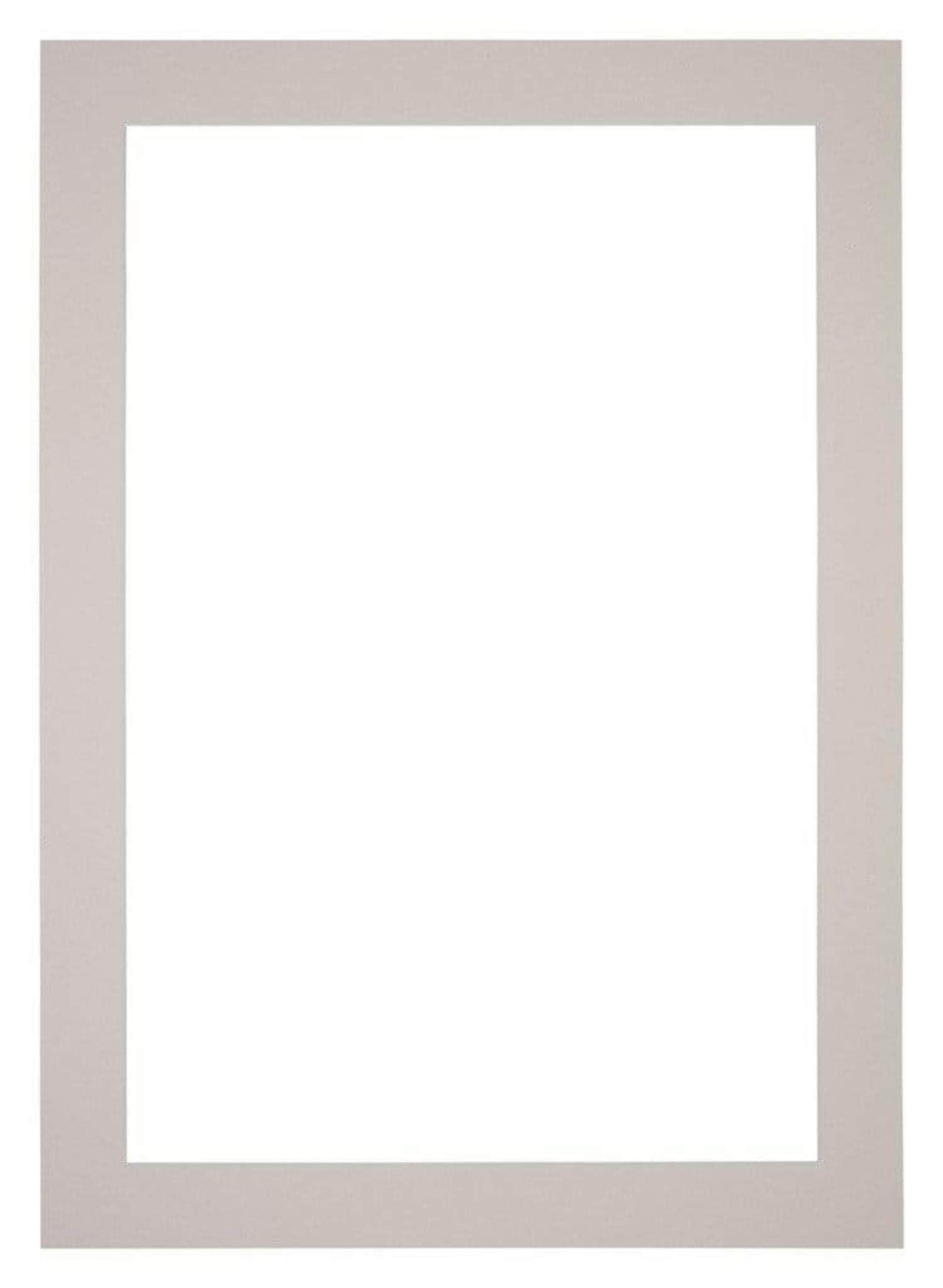 yd. Passe-Partout Photo Frame Size 25x35 cm - Photo Size 15x25 cm - Gray Granite