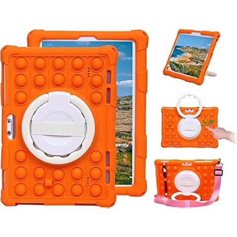 Sfulatdc Silicone Tablet Case with Kickstand Cover