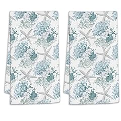 Seastars Corals Seaweed Hibiscus Flowers