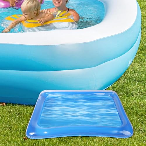 Baño de pies para Piscina: Lavabo portátil para, bañera Inflable para pies con Bomba, Lavabo Plegable para Escalera de Entrada a la Piscina | SPA Cuidado de Piess Piscinas y Uso Doméstico, Accesor