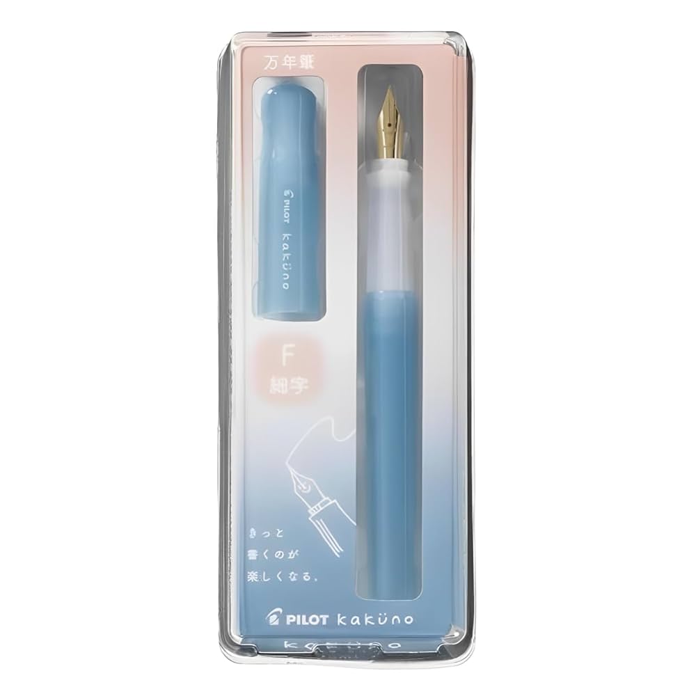 ぶーみ　ライトブルー Amazon | PILOT 万年筆 マンネンヒツ カクノ マドロミ LBF