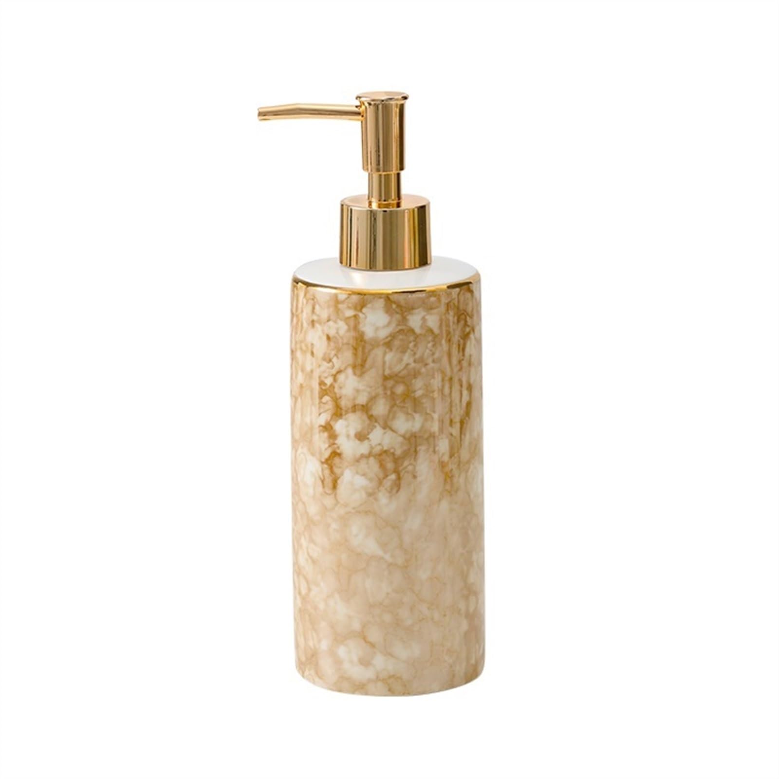 Cyairong-22 B Soap Dispenser Ceramics Soap Pump Dispenser For Countertop, Athroom Kitchen, Hand Or Dish Liquid 13.1Oz/390Ml(B)