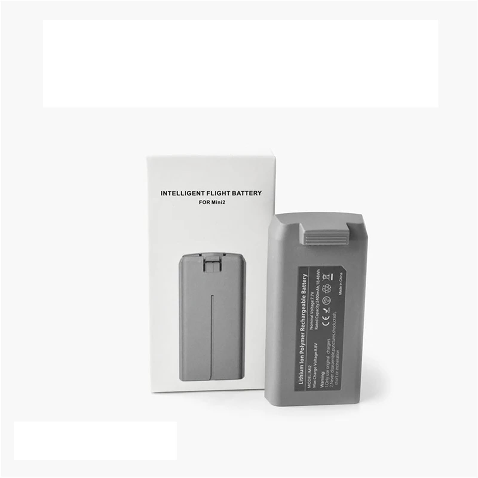 Bateria 2400 mAh i koncentrator ładujący USB do DJI Mini 4K / Mini 2/2 SE/SE 7,7 V Inteligentny akumulator do dronów Akcesoria(2 battery)