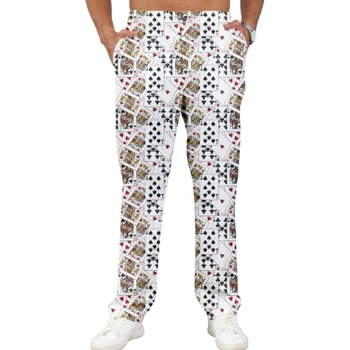 Men's Golf Lightweight Dress Pants Stretch Work with Pockets Running Comfy Work Pants