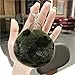 Portachiavi Portachiavi A Sfera Portachiavi A Forma di Cuore in Peluche Leopardato Portachiavi A Forma di Palla Rotonda Trinket Car Bag Portachiavi Regalo-Army_Green_Round