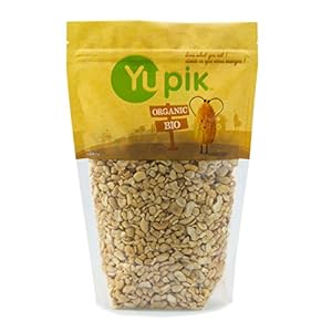 Yupik Organic Raw Cashew Pieces, 2.2 lb, Gluten-Free, Kosher, Non-GMO, Vegan, Chopped Nuts, Unsalted, Unroasted, Oil-Free, Crunchy Cashews, Nut Topping & Inclusion, Ideal for Baking & Cooking