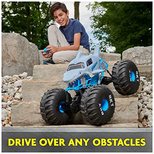 Image of Monster Jam, Official Mega Megalodon All-Terrain Remote Control Monster Truck for Boys and Girls, 1:6 Scale, Kids Toys for Ages 4-6+