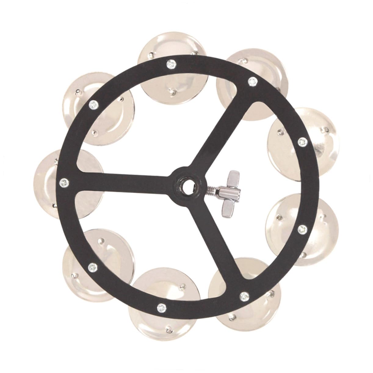 VANZACK Cloche de Charleston Solide en Cuivre, Remplacement pour Cymbale Hi-Hat, Accessoire Compact pour Tambour de Batterie