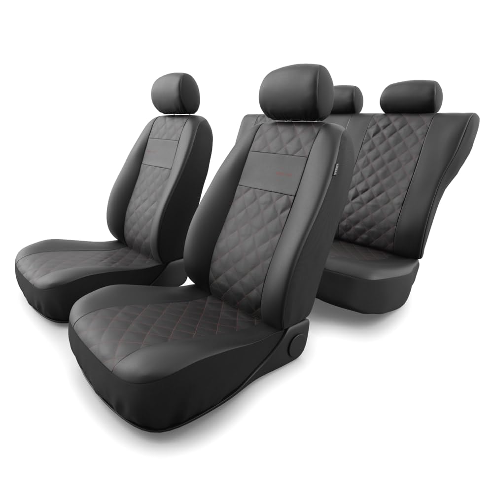 Mossa Fundas Asientos Coche aptas para Ford Focus I II III IV 1998-. PRF-RD | Hatchback, Cabrio, Familiar, Berlina, Furgoneta