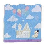 カールじいさんの空飛ぶ家[ミニタオル]ジャガードハンカチタオル/パーションンバルーン ディズニー