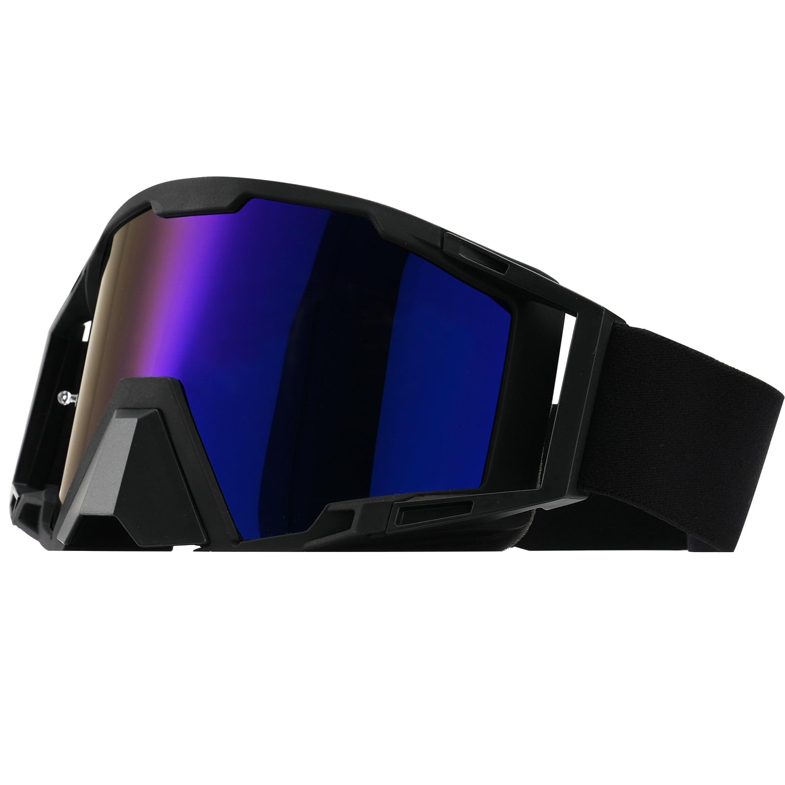 JUNXIBOUA Motocross-Brillen, Premium-Motorradbrillen, ATV-Motocross-Brillen, beschlagfreie Brillen und UV-Schutzbrillen