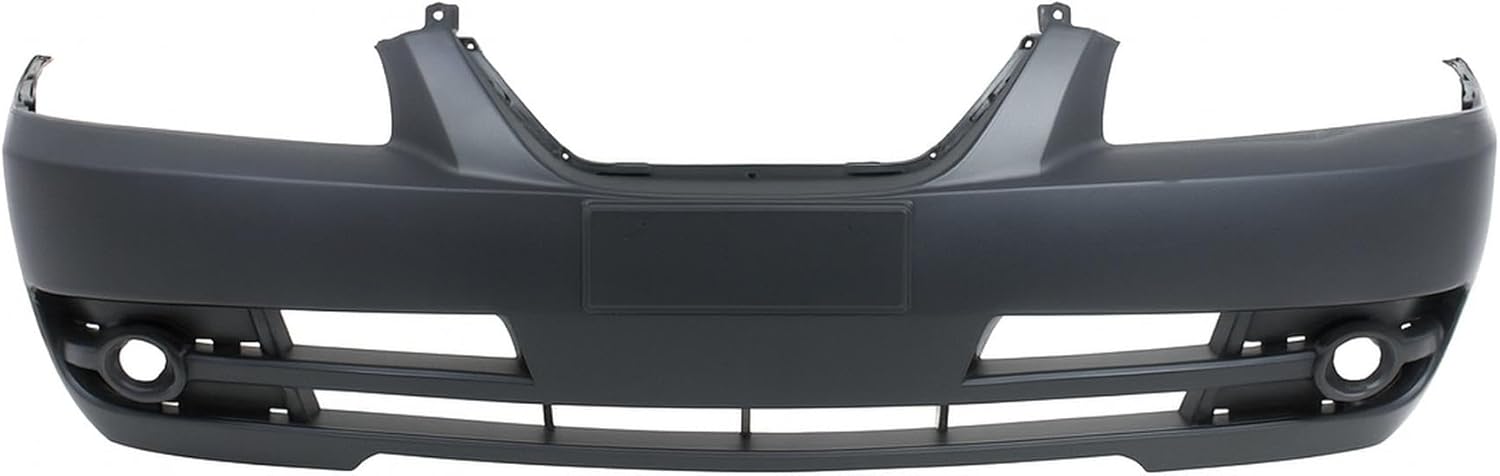 FitParts Compatible With Front Bumper Cover 2004-2006 Hyundai Elantra GLS Limited GT Sedan 04-06. New, Primed and Ready for Paint. With Fog Light Holes. HY1000148 865102D502 2005