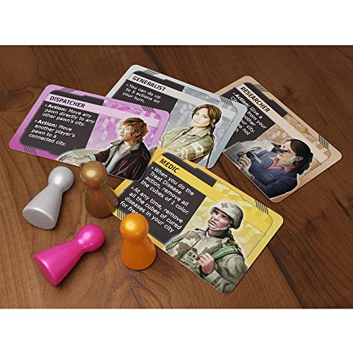 Image of Pandemic Hot Zone: North America Board Game - Unite to Save The Continent! Cooperative Strategy Game for Kids and Adults, Ages 8+, 2-4 Players, 30 Minute Playtime, Made by Z-Man Games