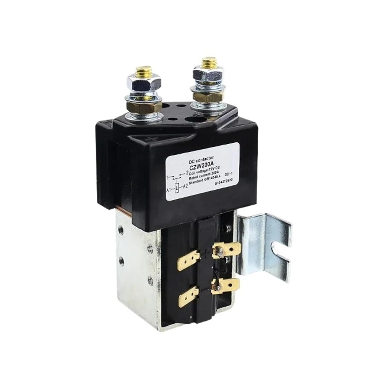 WCNGRFRNB DC contactor SW180 CZW200 DC Contact 12V 24V 36V 48V 60V 72V 200A(DC36V 1NO)