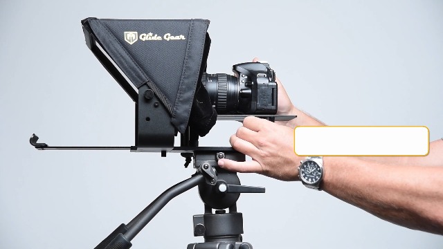 Glide Gear TMP100 Adjustable iPad/Tablet/Smartphone Teleprompter