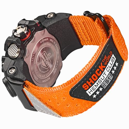 Watch Band Strap for Casio G-shock GWG-1000 GWG1000,Super Rugged Nylon Sports Strap