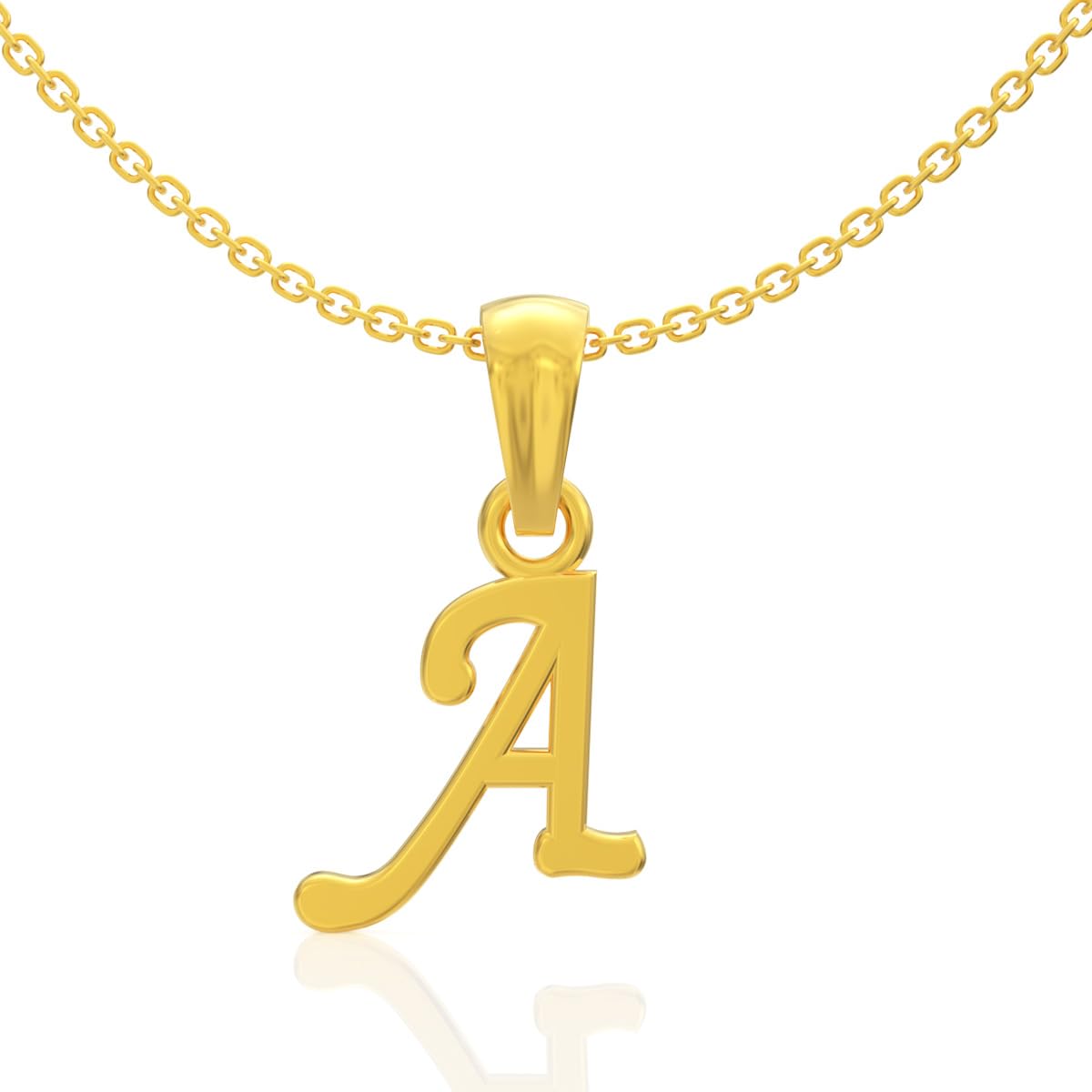 Sheen Yellow Gold Pendant for Women | Womens Aesthetic & Stylish 22 KT Gold Pendant | Gold Fashion Jewellery for Women | Great for Gifting-image-28