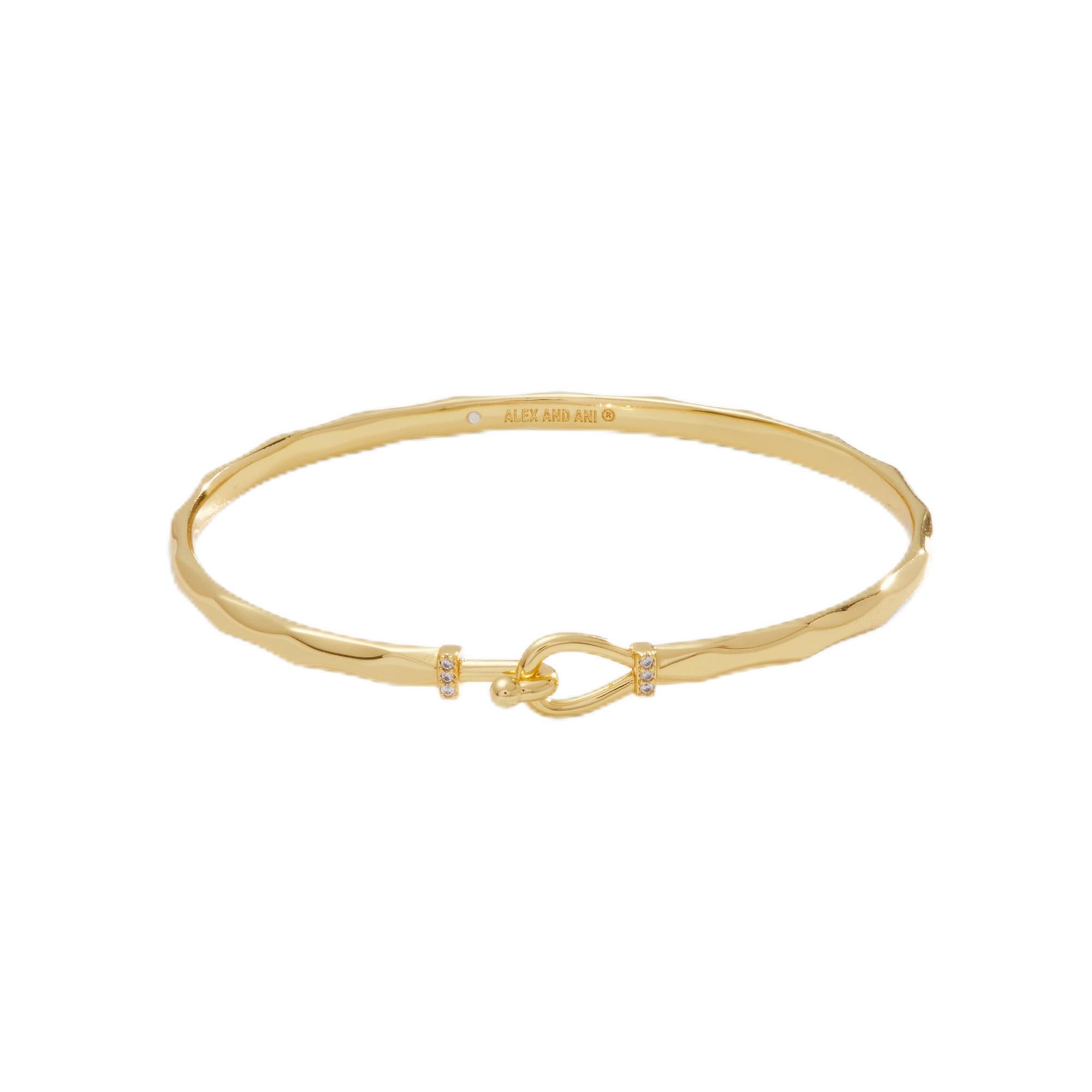 Faceted Hook Tension Bracelet