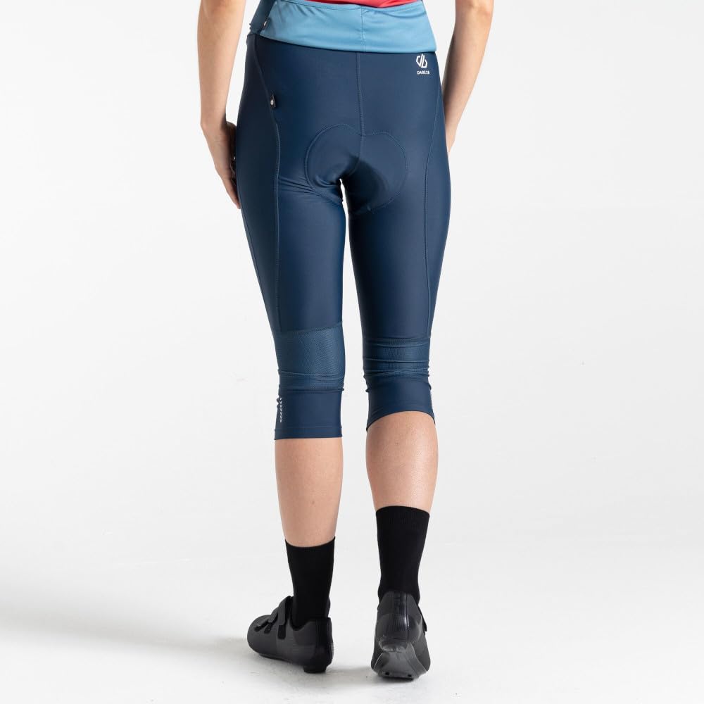 Dare 2b Worldly Gel Capri de Ciclismo para Mujer Pantalones Cortos
