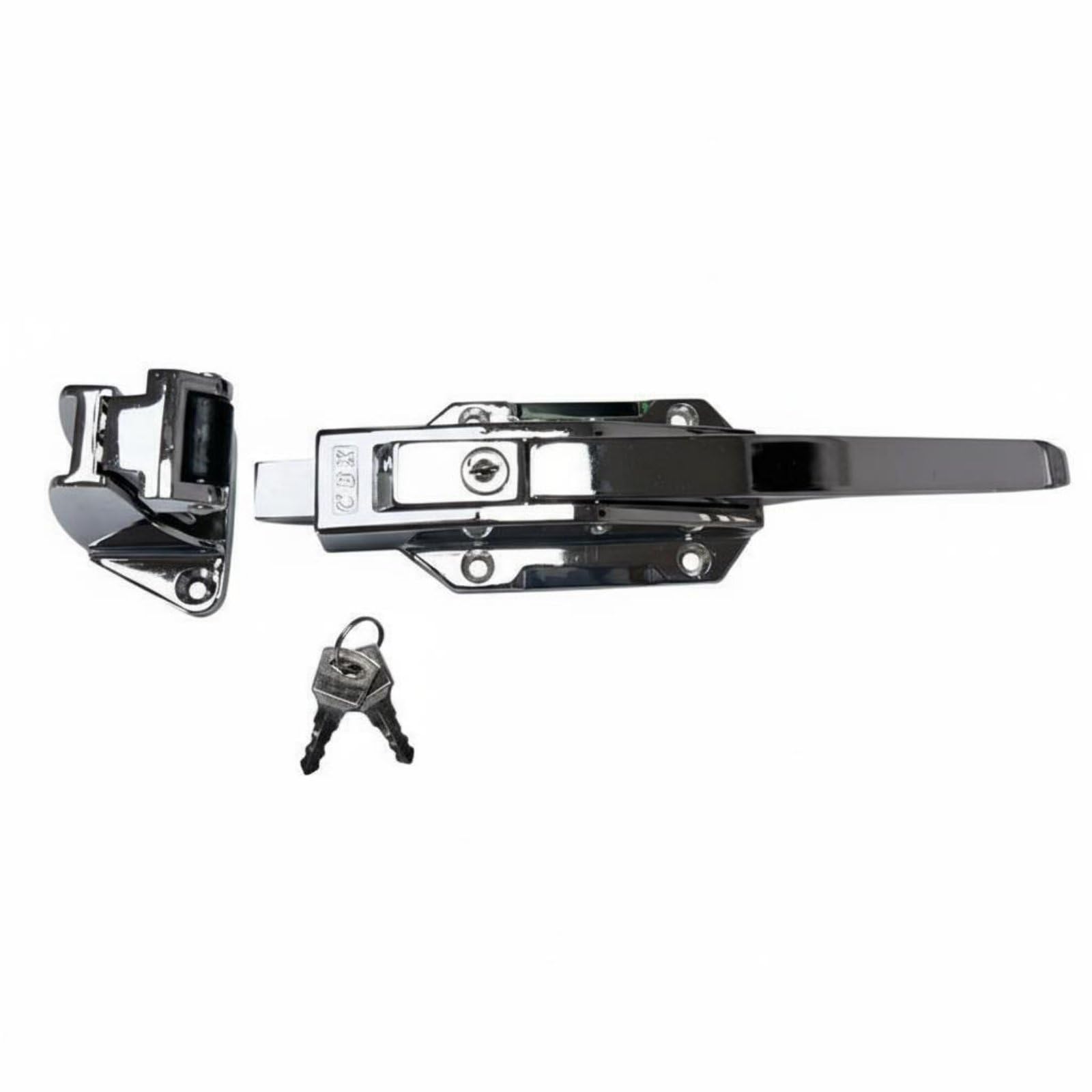 Zinc Alloy Cold Room Door Lock Mechanical Cold Room Handle Commercial Use Freezer Door Lock Heavy Duty, Convex High Leg No | Home & Garden | Home Improvement | Building & Hardware-image-29