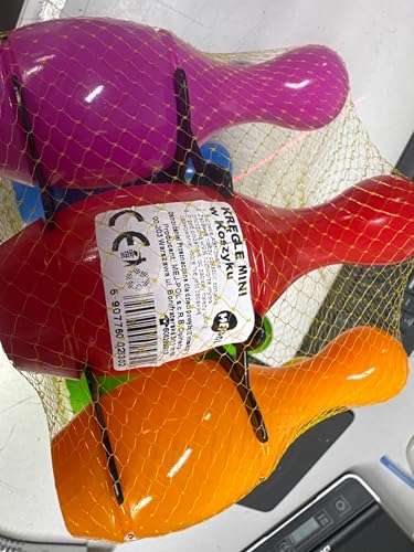 toys4u Mini Bowling Set 8+2 16cm Kegelspiel Kegel Kugel Kinderbowling Kinderkegel