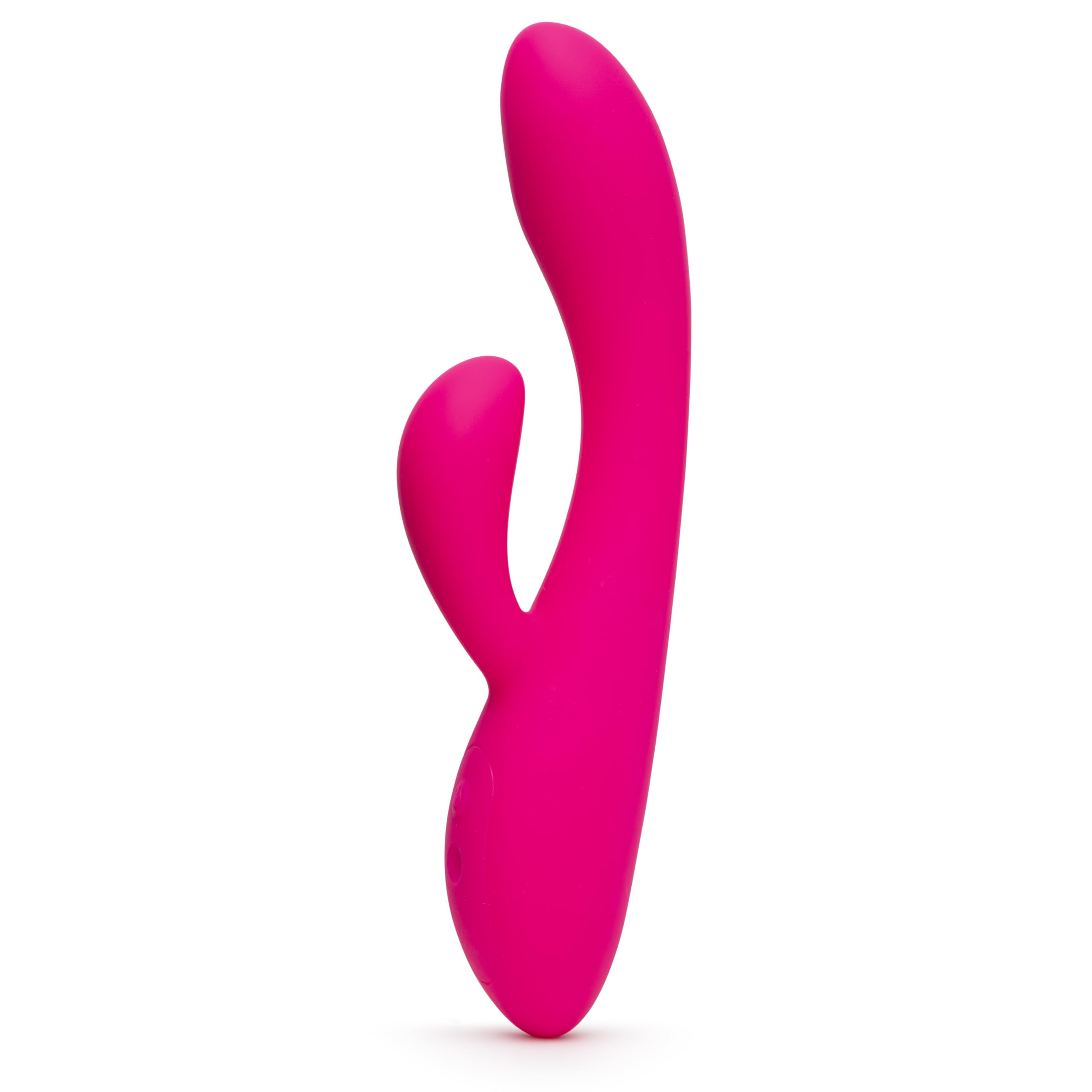 Lovehoney Dream Warming Rabbit Vibrator - 5 inch Silicone Vibrating Dildo - G Spot Clit Stimulator - 9
