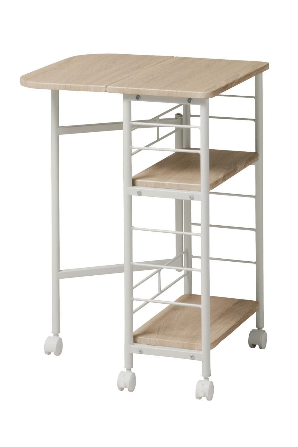 Amazon.co.jp: キッチンワゴン スリム 隙間 収納 バタフライ