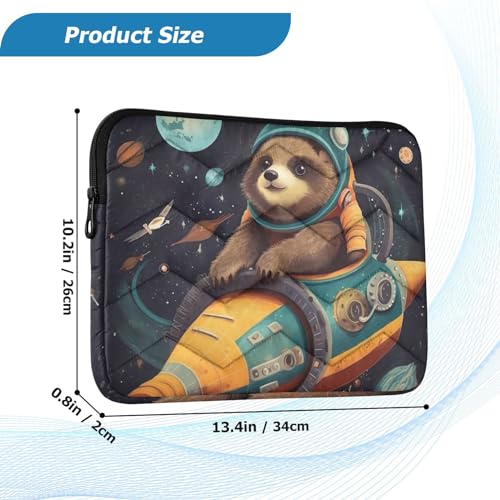 Funda para portátil Sloth Space Planet 13-14 pulgadas miniatura 3