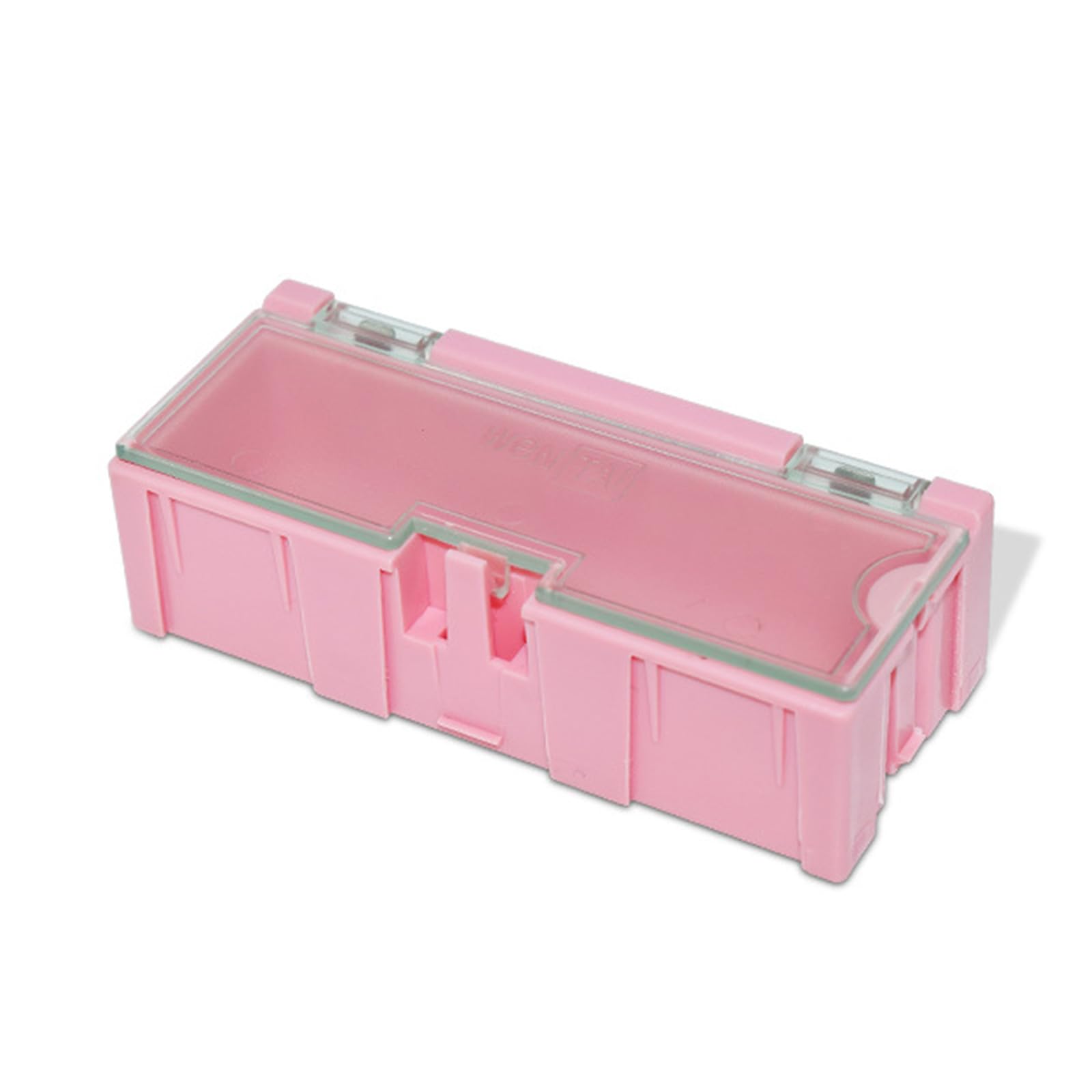 FROMCEO Stackable Compartment Box Electronic Components Box Ideal for Storing Rings Resistors Nut Bolts and Storage Container
