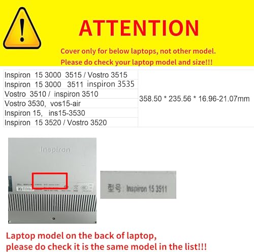 Funda para portátil Dell Inspiron 15 3535 15.6 pulgadas PU cuero miniatura 3
