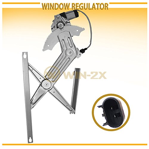 WIN-2X New 1pcs Front Driver (LEFT) Side Power Window Regulator WITH Motor FIT 02-08 Dodge Ram 1500 03-09 Ram 2500/3500 10-12 Ram 3500 Cab WITH Chassis 08-12 Ram 4500/5500 Cab WITH Chassis