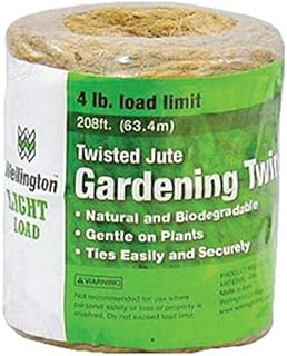 Secureline 14255 - Jute Twine 3 ply x 208' Natural