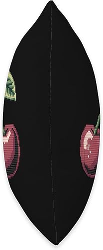 Miniatura 2 de Retro Arcade 80s Pixel Cherries Gamer Costume Throw Pillow