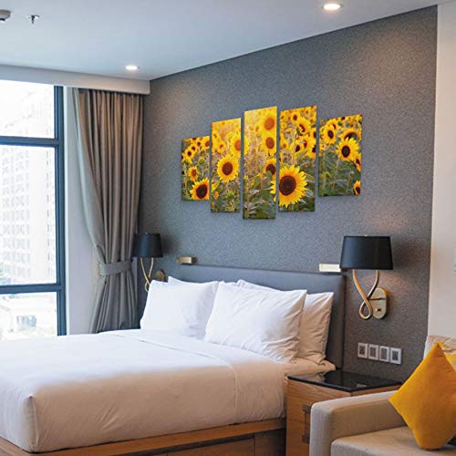 Quadro Decorativo Girassol em Mdf