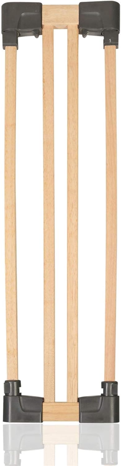 Safetots Barrera y parque de juegos de Paneles múltiples de Madera, Panel de extensión, Natural, Madera, 20cm, extensión para Barrera o parque de juegos
