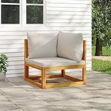 Profitez de votre temps libre avec ce canapé d'angle en bois