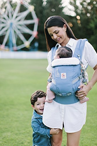 Ergobaby Adapt Ergonomic Multi-Position Baby Carrier (7-45 Pounds), Sofie la Girafe - Festival