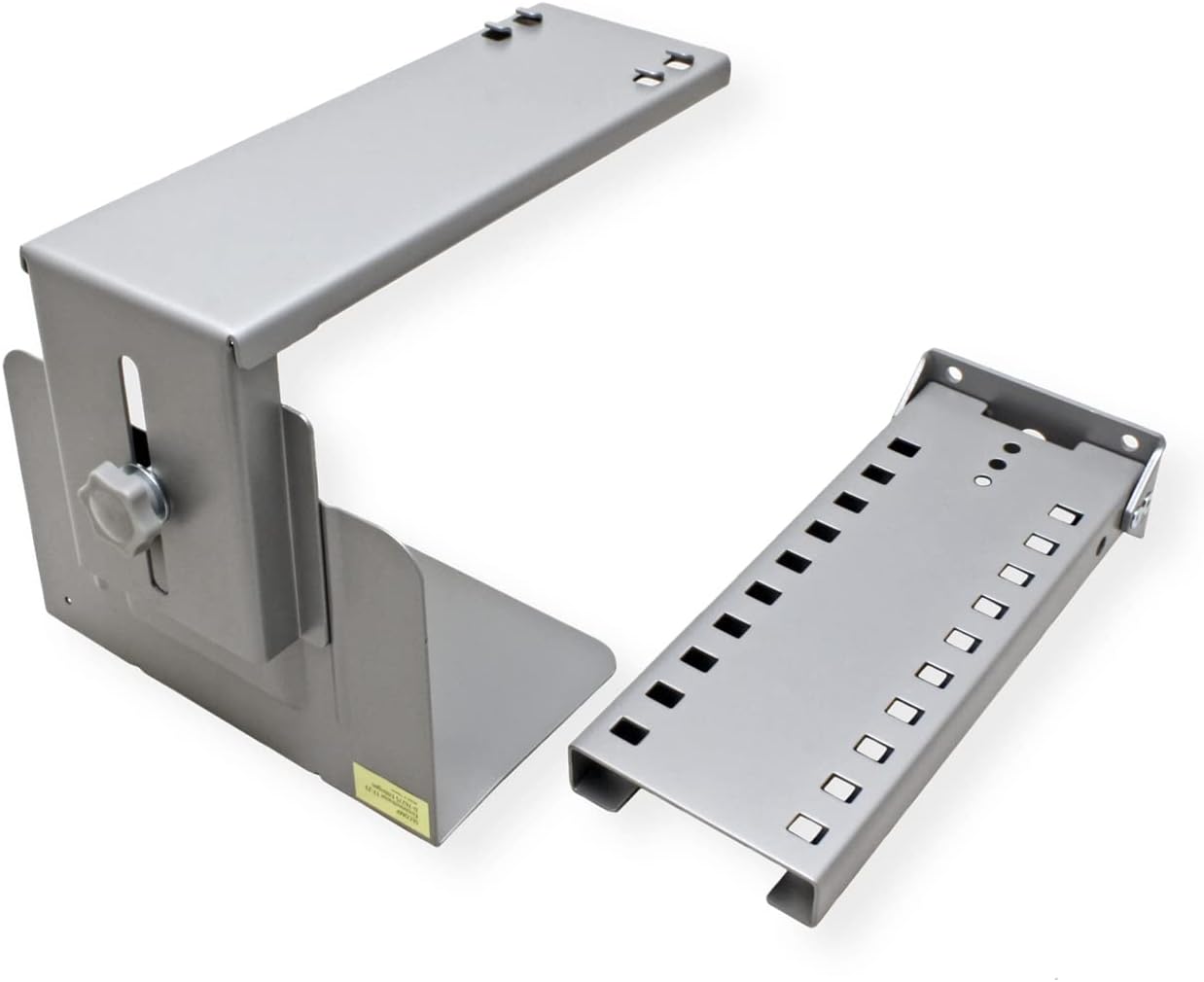 Roline PC Holder in Silver Computer Holder for The Table Load Capacity up to 30 Kg