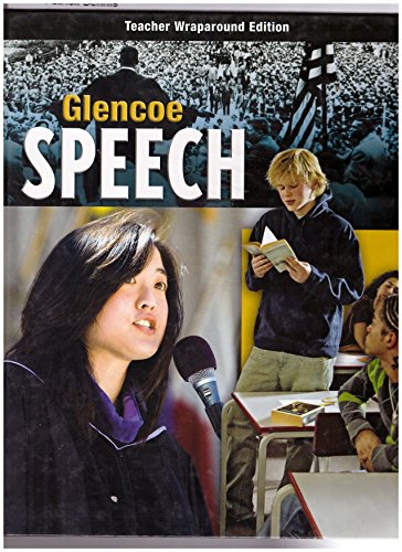 Glencoe Speech Teacher Wraparound Edition 0078807816 Book Cover