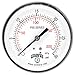 Winters P9S 90 Series Steel Pressure Gauge with Removable Lens, 0-30 psi/kpa, 3-1/2" Dial Display, +/-2-1-2% Accuracy, 1/4" NPT Center Back Mount