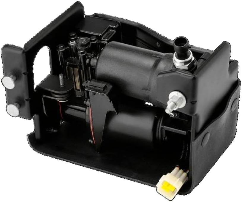 Air Ride Suspension Compressor Pump Compatible with Escalade and Yukon 2002-2014 - Replaces OEM Part Numbers 15254590, 10395825, 15056494, 15070878, 15101577, 15296756