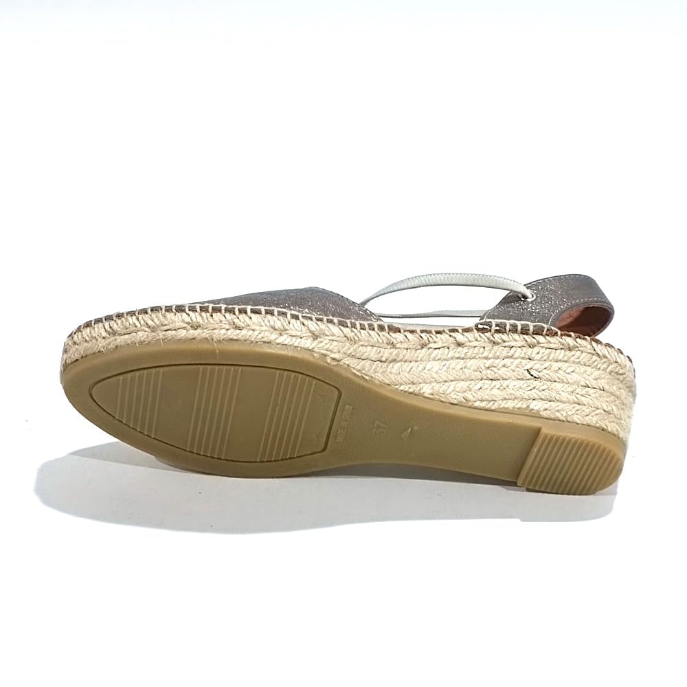 Viguera - Espadrillas a cuneo basso con elastici 986279 Pelle